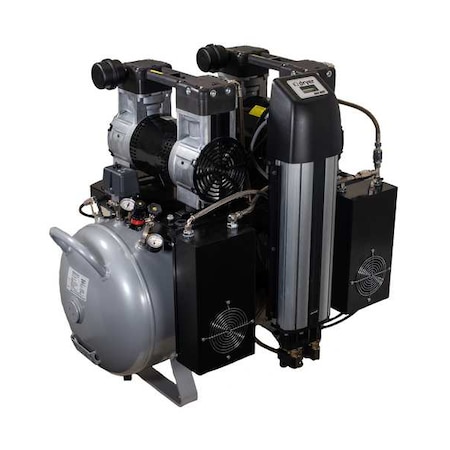 Jun-Air Air Compressor, 4 hp, 23.78 L, 7 cfm 1203730