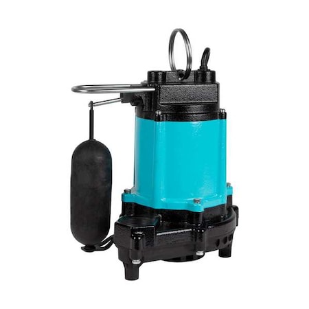 Little Giant Pump Submersible Sump Pump, 20ft, 11.25 in, 115V AC 510802