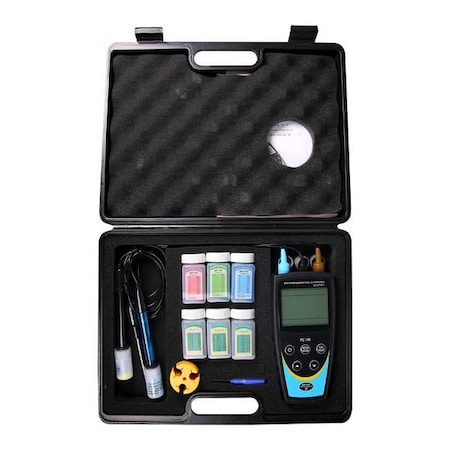 Oakton Multiparameter Meter, LCD, AA Batteries 3561346