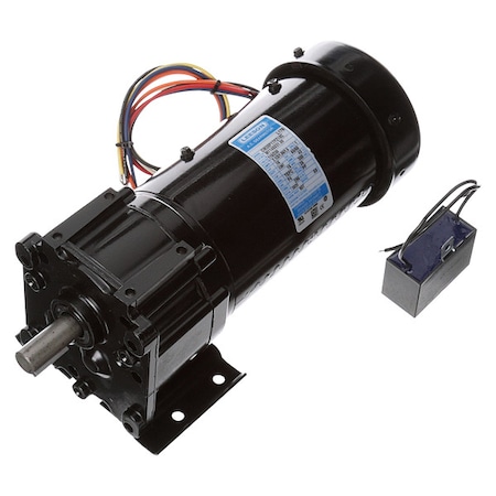 Leeson AC Gearmotor, 295 in-lb Max. Torque, 30 RPM Nameplate RPM, 115/230V AC Voltage, Single Phase M1145031.00