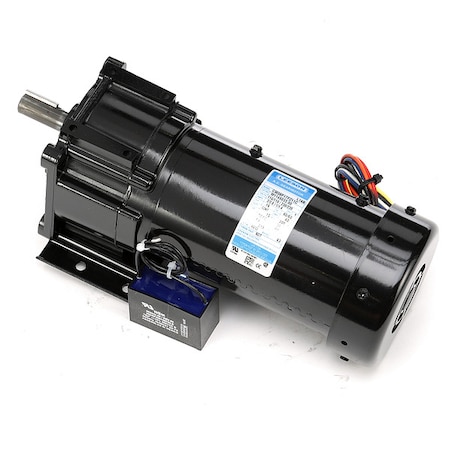 Leeson AC Gearmotor, 219 in-lb Max. Torque, 40 RPM Nameplate RPM, 115/230V AC Voltage, Single Phase M1145032.00