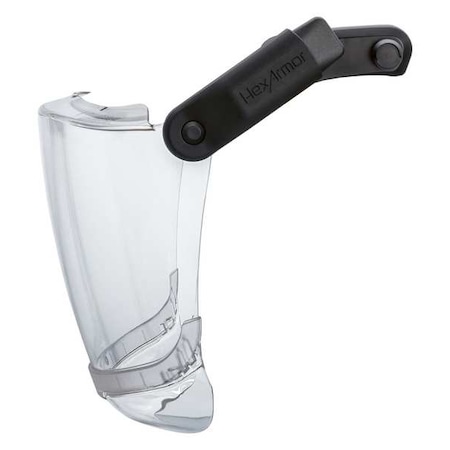 Hexarmor Face Shield, Clear Visor, 82 5/8 in Height 17-13002