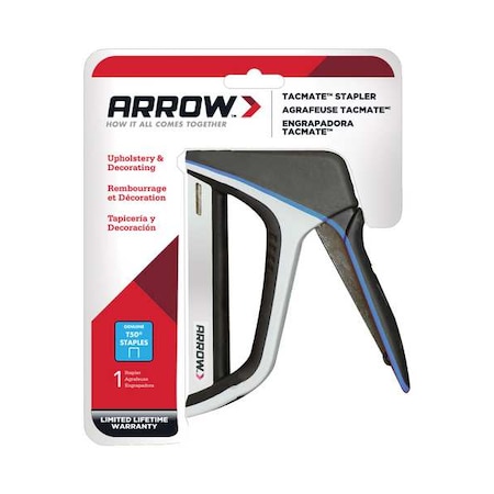 Arrow Fastener Staple Gun, Flat Crown Staples, Cap 78 T50X