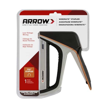 Arrow Fastener Staple Gun, Round Crown Staples, Cap 79 T25X