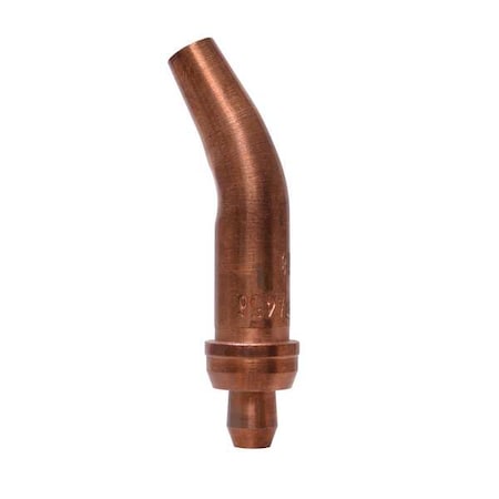 Zoro Select Acetylene Cutting Tip No. 2, Medium Preheat, Gouging, Rivet Washing, Weld Prep, 2 3-118-2