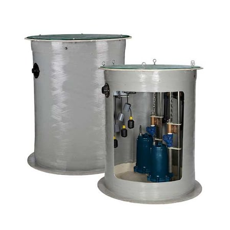 Franklin Electric GrinderPumpSystem, 15ft, 2hp, 208/230VAC 515207