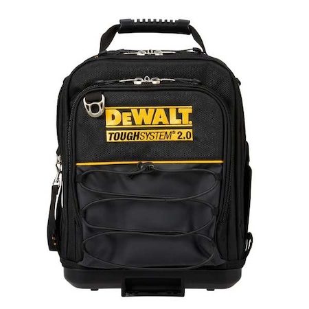 Dewalt Tool Backpack, Black, 1680D Fabric, 25 Pockets DWST08025