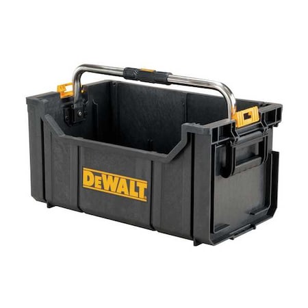 Dewalt ToughSystem Tool Tote, Structural Foam, Black, 22 in W x 13 in D x 11 in H DWST08206