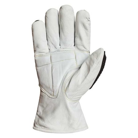 Superior Glove Work Gloves, Drivers, XL, Leather, PR 378GKGVBE-XL