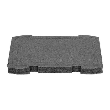 Dewalt Foam Inserts, Gray, 19" L, 1 1/2" H DWST08111