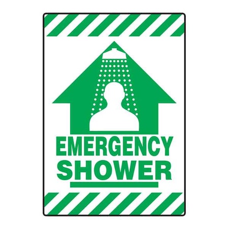 Accuform Floor Sign, Vertical Rectangle, English, PSR636 PSR636