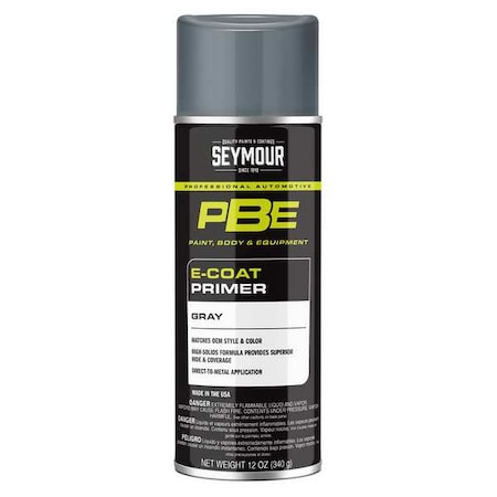 Seymour Of Sycamore PBE E-Coat Primer, Gray, 12 oz 16-1696