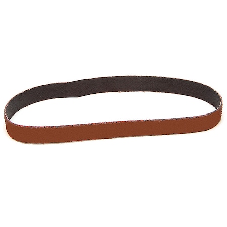 3M Sanding Belt, Coated, Ceramic, 36 Grit, Not Applicable, 767F, Maroon 767F