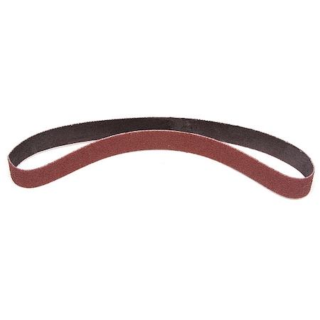 3M Sanding Belt, Coated, Ceramic, 120 Grit, Not Applicable, 767F, Maroon 767F