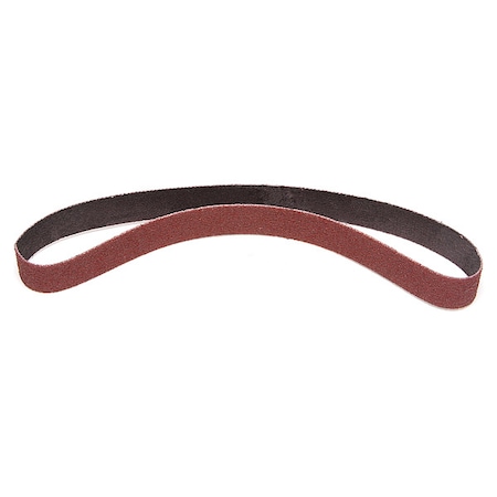3M Sanding Belt, Coated, Ceramic, 80 Grit, Not Applicable, 767F, Maroon 767F
