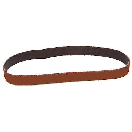 3M Sanding Belt, Coated, Ceramic, 36 Grit, Not Applicable, 767F, Maroon 767F