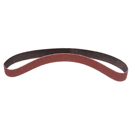 3M Sanding Belt, Coated, Ceramic, 80 Grit, Not Applicable, 767F, Maroon 767F