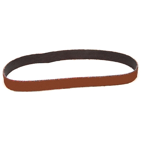 3M Sanding Belt, Coated, Ceramic, 120 Grit, Not Applicable, 767F, Maroon 767F