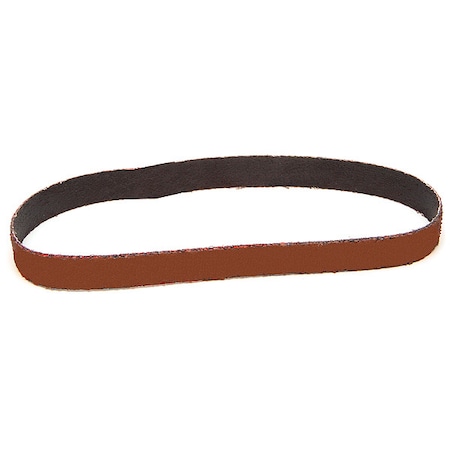 3M Sanding Belt, Coated, Ceramic, 120 Grit, Not Applicable, 767F, Maroon 767F