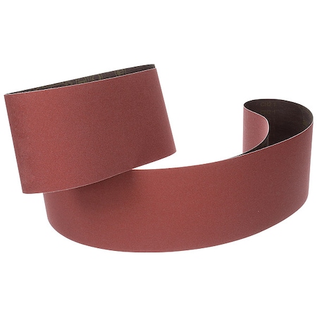 3M Sanding Belt, Coated, Ceramic, 120 Grit, Not Applicable, 767F, Maroon 767F