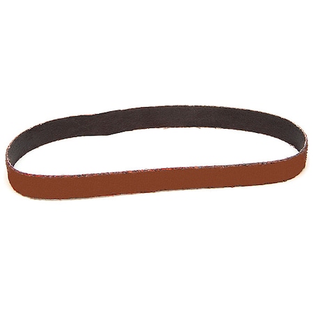 3M Sanding Belt, Coated, Ceramic, 120 Grit, Not Applicable, 767F, Maroon 767F