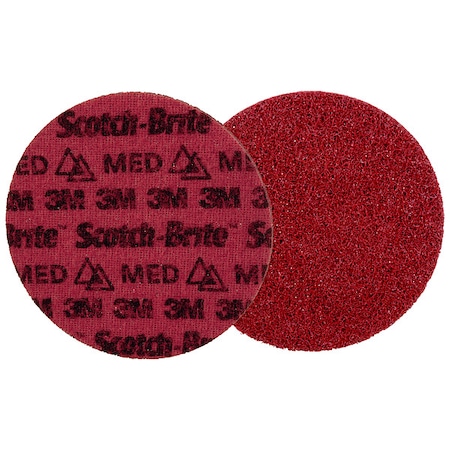 Scotch-Brite Hook-and-Loop Surface Conditioning Disc, 6 in Dia, Ceramic, Not Applicable Grit, Non-Woven Type PN-DH