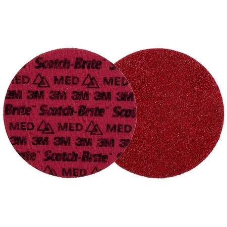 Scotch-Brite Hook-and-Loop Surface Conditioning Disc, 7 in Dia, Ceramic, Not Applicable Grit, Non-Woven Type 7100263920