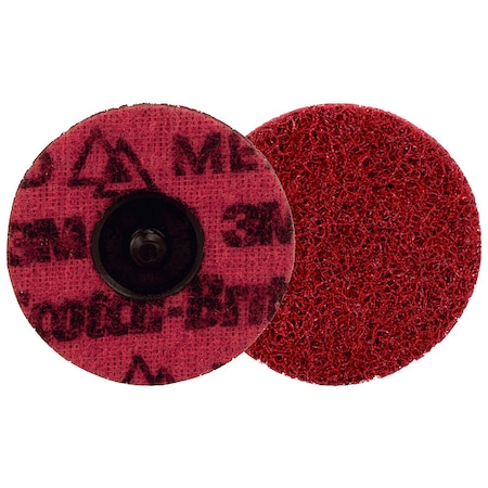 Scotch-Brite Precision Surf-Cond Disc, 3in Dia, TR, PK25 7100264196