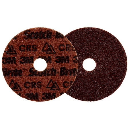 Scotch-Brite Hook-and-Loop Surface Conditioning Disc, 5 in Dia, Ceramic, Not Applicable Grit, Non-Woven Type PN-DH