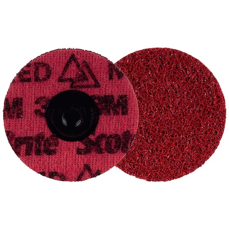 Scotch-Brite Precision Surf-Cond Disc, 3in Dia, TS, PK25 PN-DS