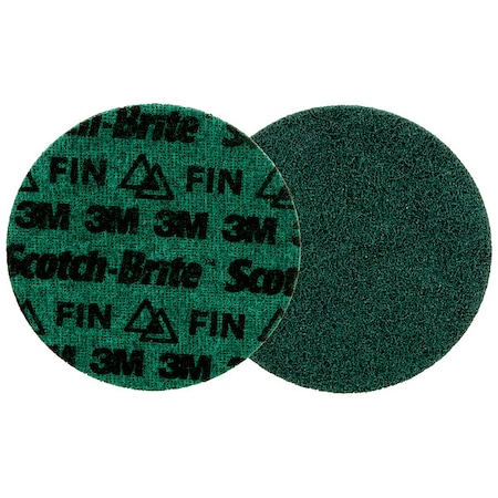 Scotch-Brite Hook-and-Loop Surface Conditioning Disc, 5 in Dia, Ceramic, Not Applicable Grit, Non-Woven Type PN-DH