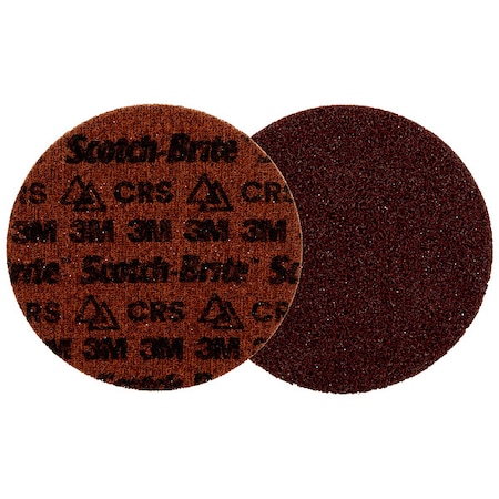 Scotch-Brite Hook-and-Loop Surface Conditioning Disc, 6 in Dia, Ceramic, Not Applicable Grit, Non-Woven Type PN-DH