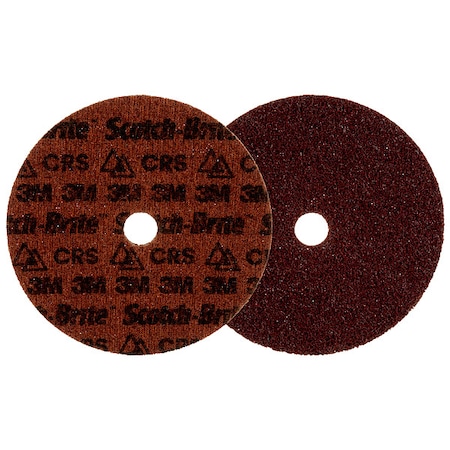 Scotch-Brite Hook-and-Loop Surface Conditioning Disc, 7 in Dia, Ceramic, Not Applicable Grit, Non-Woven Type PN-DH