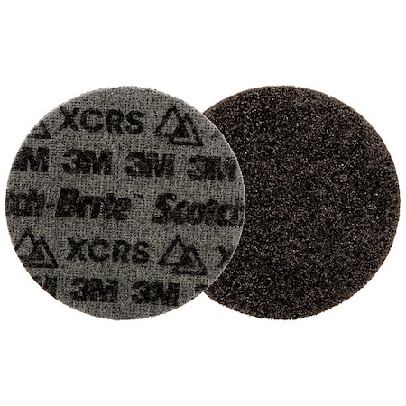 Scotch-Brite Hook-and-Loop Surface Conditioning Disc, 4 in Dia, Ceramic, Not Applicable Grit, Non-Woven Type PN-DH