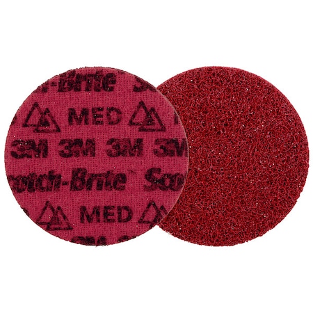 Scotch-Brite Hook-and-Loop Surface Conditioning Disc, 4 1/2 in Dia, Ceramic, Not Applicable Grit, Non-Woven Type PN-DH