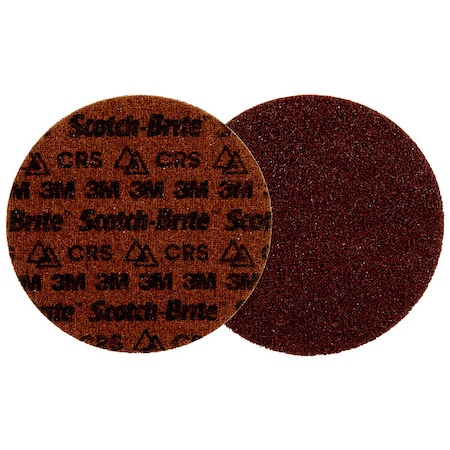 Scotch-Brite Hook-and-Loop Surface Conditioning Disc, 7 in Dia, Ceramic, Not Applicable Grit, Non-Woven Type PN-DH
