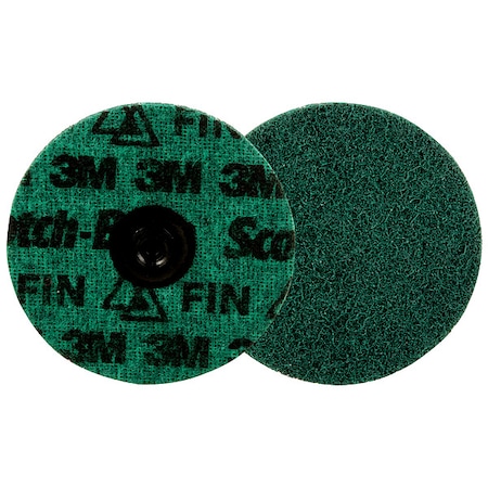 Scotch-Brite Precision Surf-Cond Disc, 4in Dia, TS, PK25 PN-DS