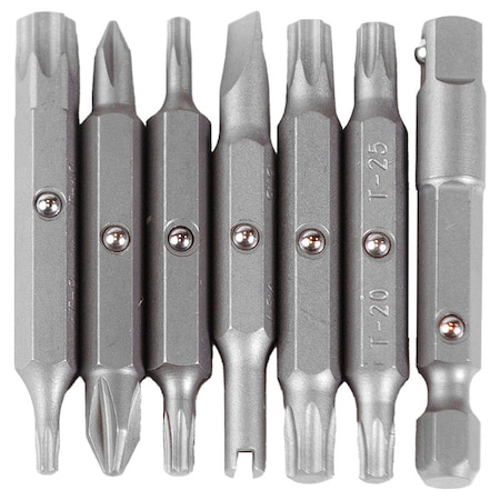Megapro 7 Piece Automotive Driver Bit Set, 1/4 in Hex Shank Size 6REPLACEMENT-AUTO
