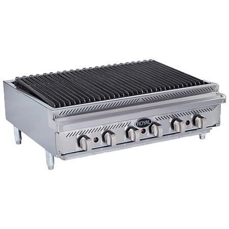 Royal Countertop Radiant Broiler, 11" H, 36" W RRB-36