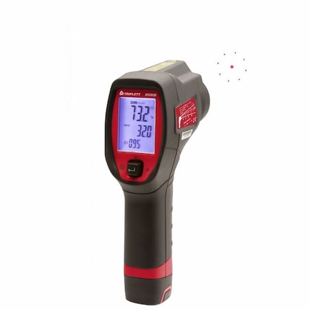 Triplett UV Leak Detector Plus IR, Backlit LCD, -22 Degrees to 932