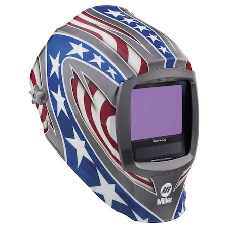 Miller Stars and Stripes Digital Infinity Auto Darkening Welding Helmet
