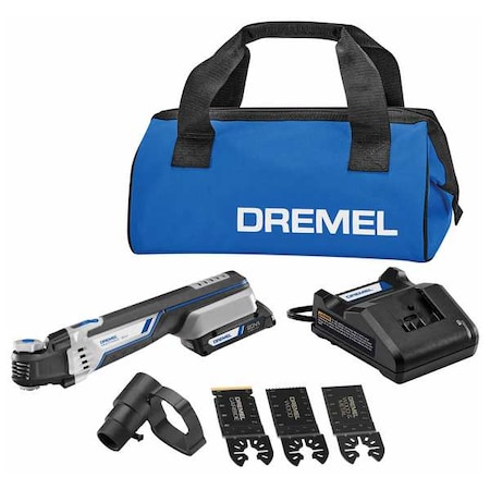 Dremel Cordless Oscillating Tools, 20V, Cordless, 3.2  Degrees Oscillation Angle, MM20V Series MM20V-01