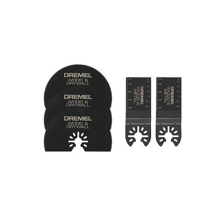 Dremel OscilToolBladeSet, 5pcs, W:1.25";3.5" MM391U