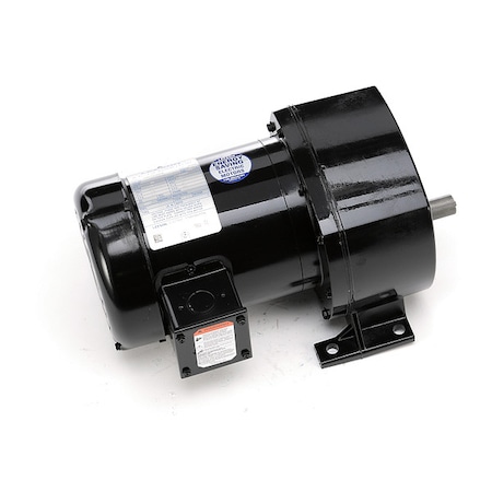 Leeson AC Gearmotor, 1,089 lb-in Max. Torque, 18 RPM Nameplate RPM, 208-230/460V Voltage, Three Phase 107025.00