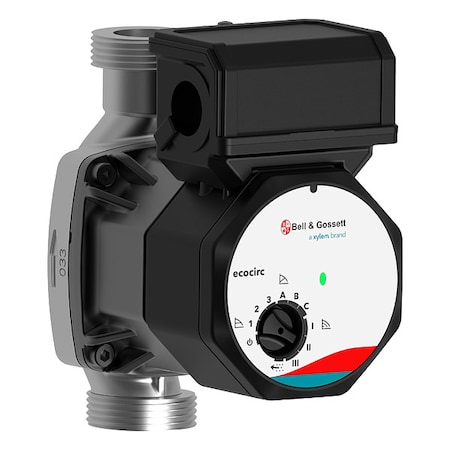 Bell & Gossett Circulating Pump, Union, 115VAC 60B0B1002