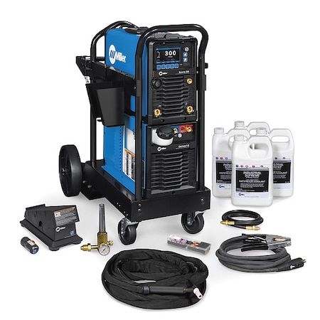 Miller Electric TIG Welding Package, 300A, Blue 951937