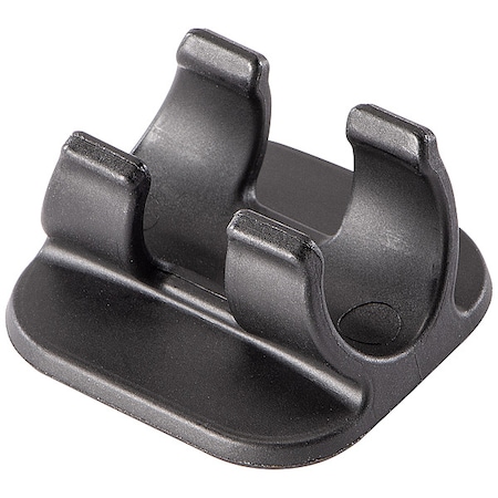 Pelican Helmet Bracket, Black, ABS, 3/4" W, 1 1/2" L 1975H