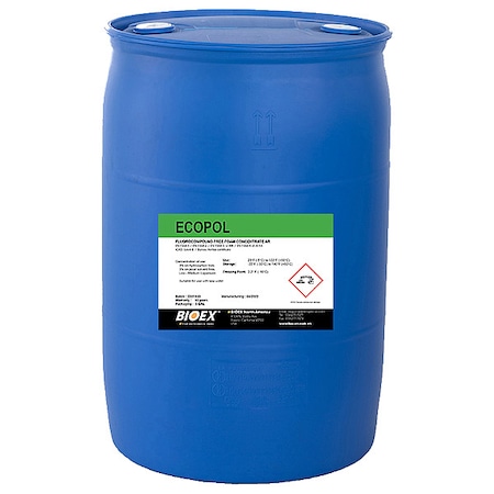 Bio-Ex Firefighting Foam, Drum, 55 gal F05.01.1516