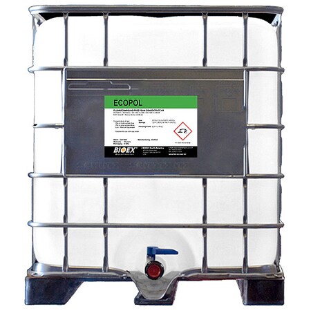 Bio-Ex Firefighting Foam, Tote, 265 gal F05.02.1519