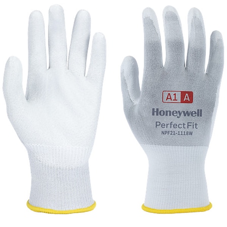 Honeywell Cut-Resistant Gloves, Cut Level A1 , PU , Rough , 2XL ( 11 ) 1 PR NPF21-1118W-11/XXL
